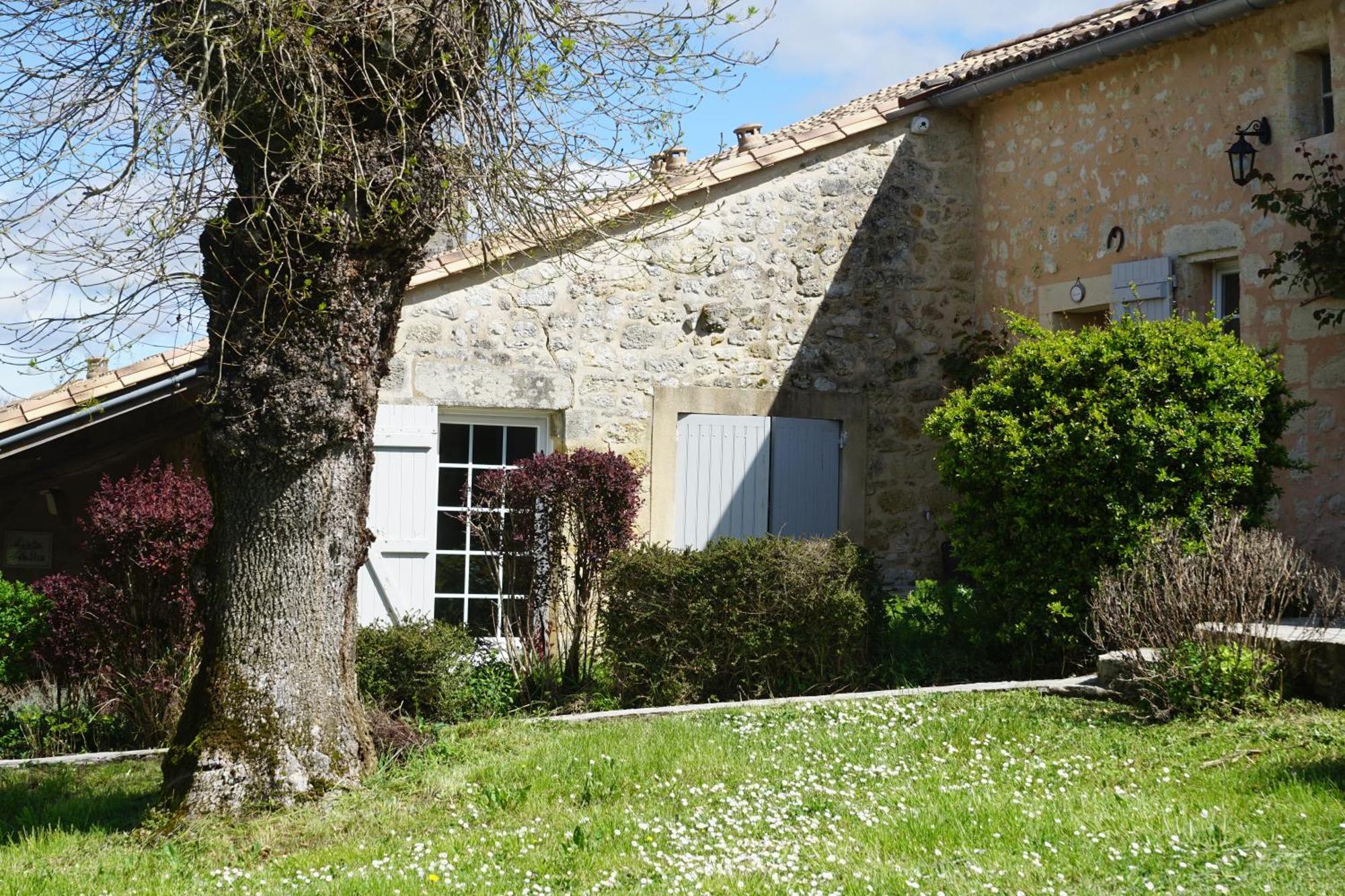 Moulin Notre Dame Hotell Saint-Genès-de-Castillon Exteriör bild